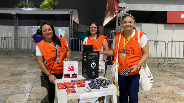 Agentes de Saúde seguem com campanha para uso de preservativo