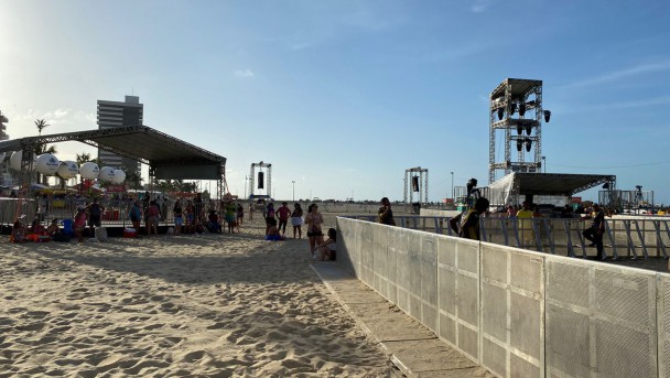 Movimento no local ainda é calmo 