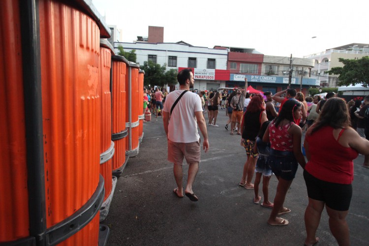 FORTALEZA, CE, BRASIL,21.02.2023: Mercado dos Pinhões. Carnaval 2023.