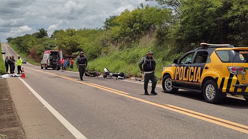 As vítimas vieram a óbito ainda no local do acidente, no sítio Logradouro(foto: Arquivo Pessoa...