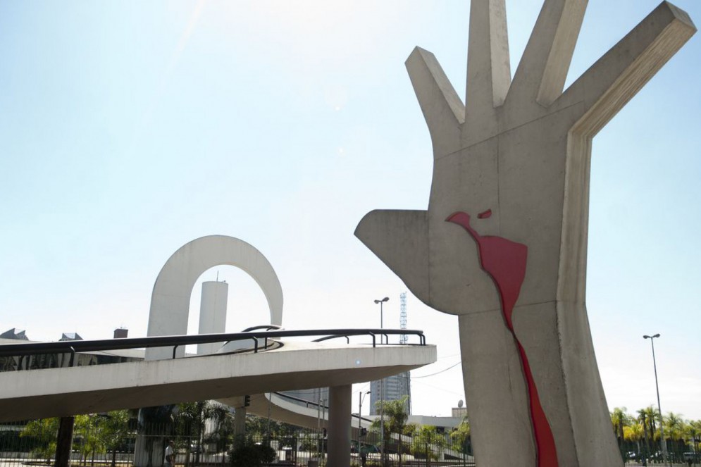 A América Latina é formada por 33 países. Na foto, o centro culural sobre a região, obra de Oscar Niemeyer, localizado na cidade de São Paulo 