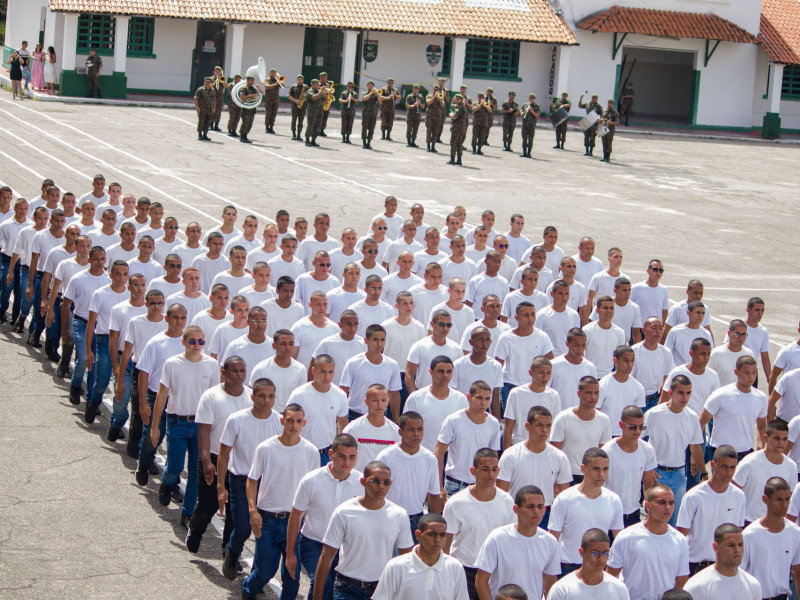 Exército Brasileiro - Na CASERNA, todos recrutas recebem um número