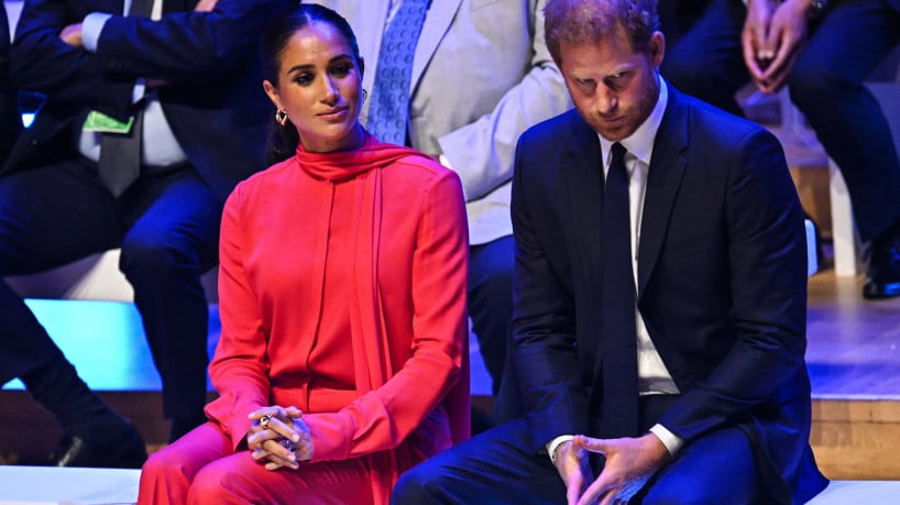 O duque e a duquesa de Sussex se pronunciaram pela primeira vez sobre o "sumiço" da princesa Kate Middleton