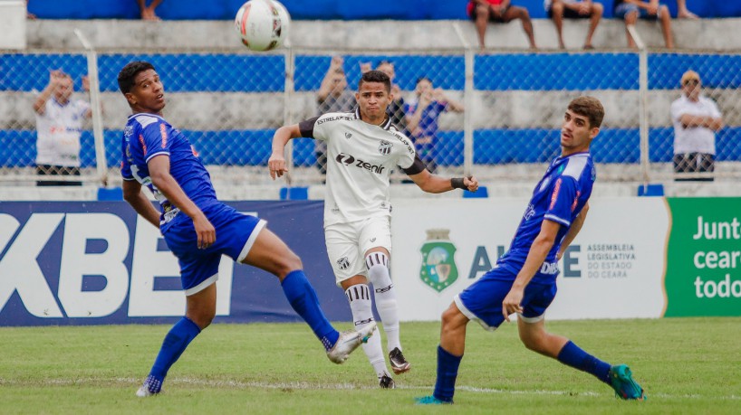 IGUATU-CE, BRASIL, 12-03-2023: 1º jogo da semifinal do campeonato cearense 2023. Iguatu 1 x 1 Ceará. (Foto:  Fausto Filho/CearaSC)