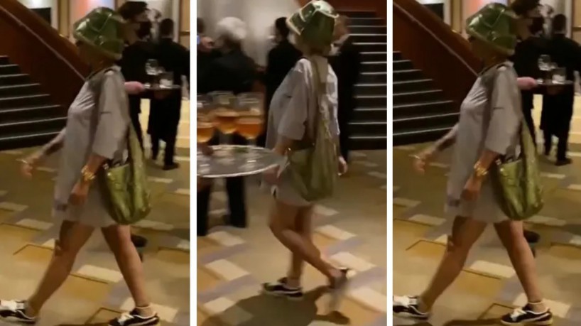 Look de Rihanna nos bastidores do Oscar 2023 foi alvo de piadas antes de sua aparição oficial no evento