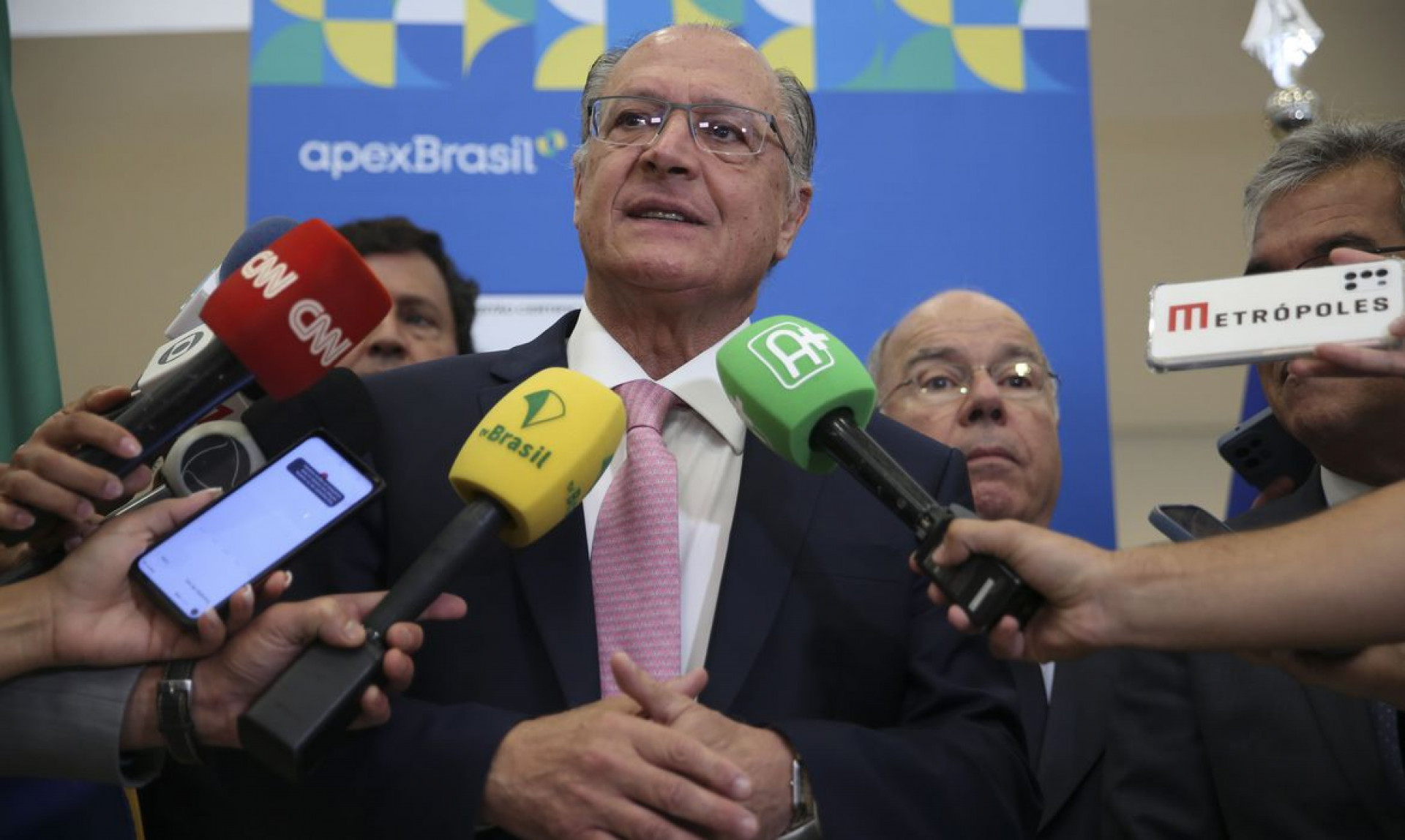 O vice-presidente da Rep&uacute;blica e ministro do Desenvolvimento, Ind&uacute;stria, Com&eacute;rcio e Servi&ccedil;os, Geraldo Alckmin