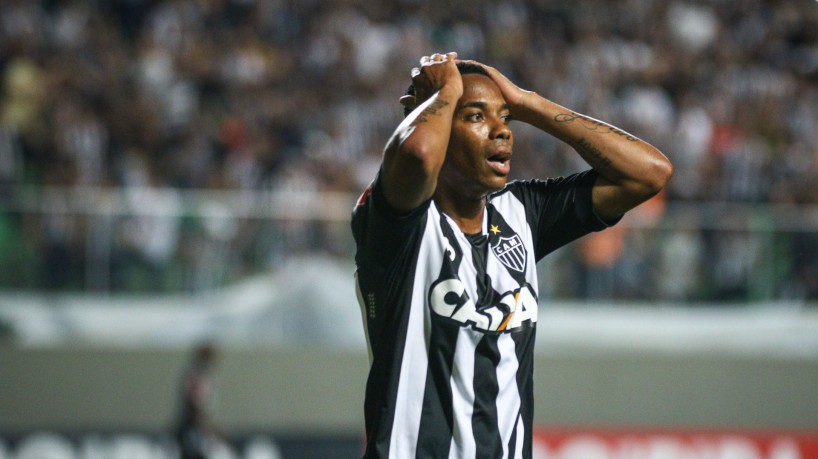 BELO HORIZONTE / MINAS GERAIS / BRASIL  17.11.2016 Robinho. Atlético x Palmeiras no Independência - Campeonato Brasileiro 2016