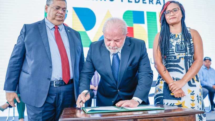 O presidente Luiz Inácio Lula da Silva durante relançamento na última quarta-feira, 15, do Programa Nacional de Segurança Pública com Cidadania (Pronasci)