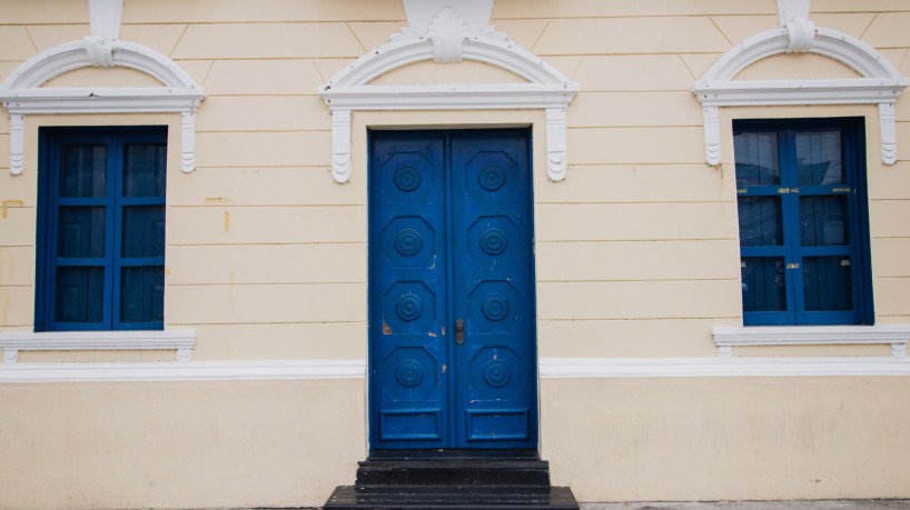 Fachada do Pa&ccedil;o Municipal, sede da Prefeitura de Fortaleza, no Centro