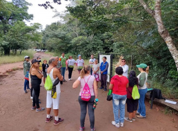 Instituto realiza também orientações nas trilhas de Araripe 