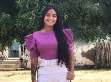 Luana Lima, 15, morreu afogada em um riacho de Tamboril nesse domingo, 19 