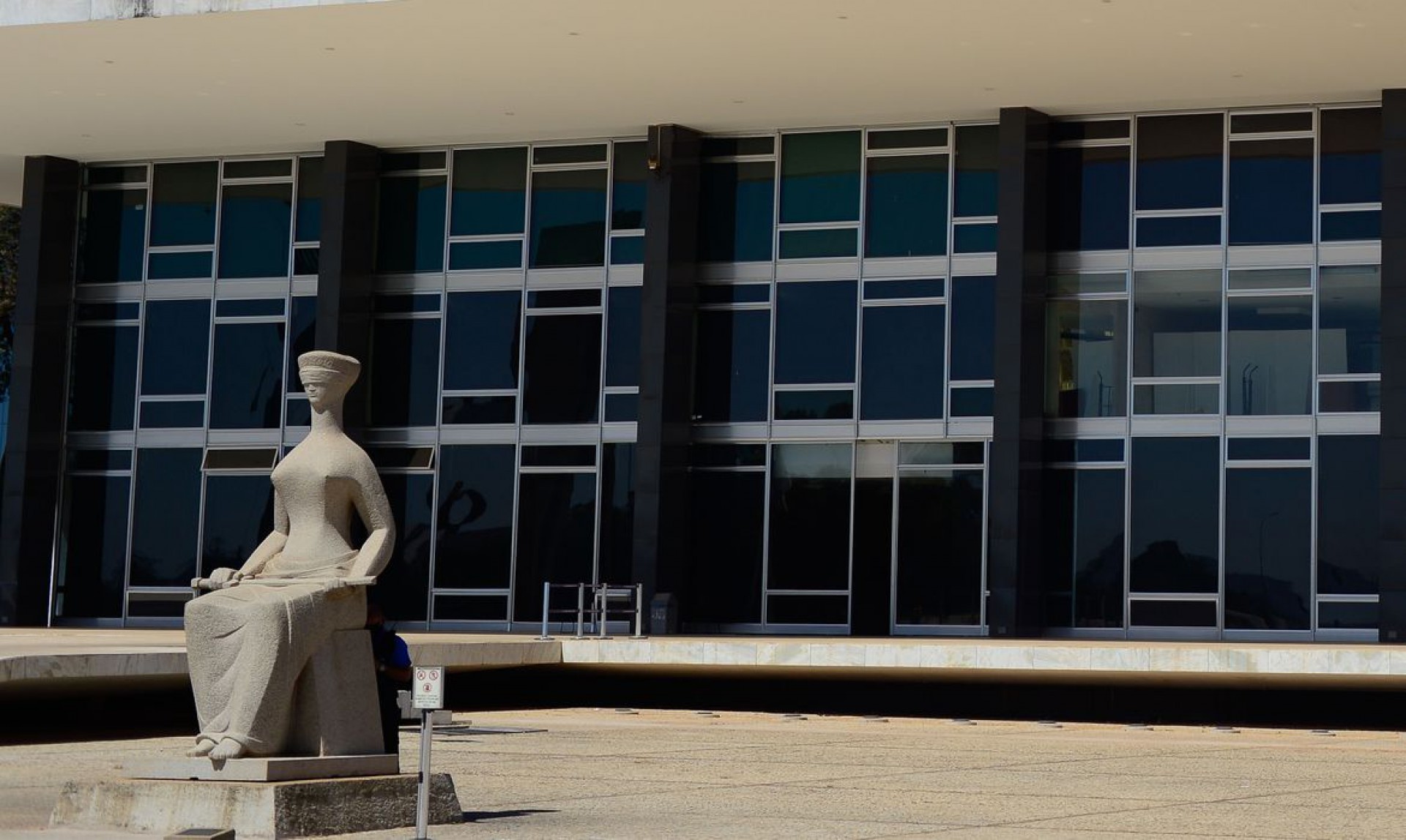 Fachada do edifício sede do Supremo Tribunal Federal - STF (Foto: Marcello Casal Jr/Agência Brasil)