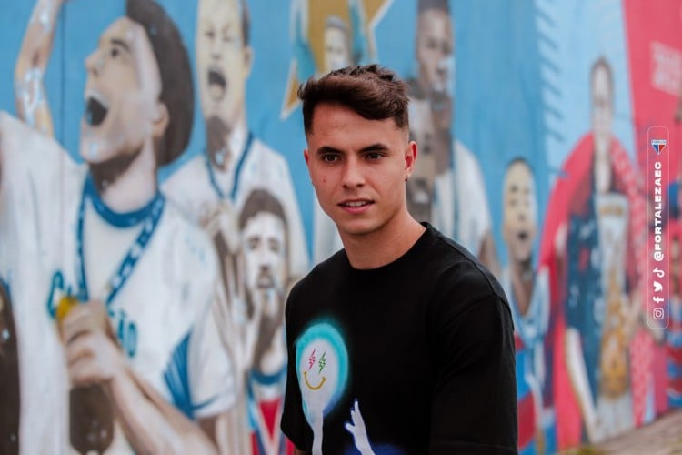 Vinícius Zanocelo durante sua passagem pelo Fortaleza