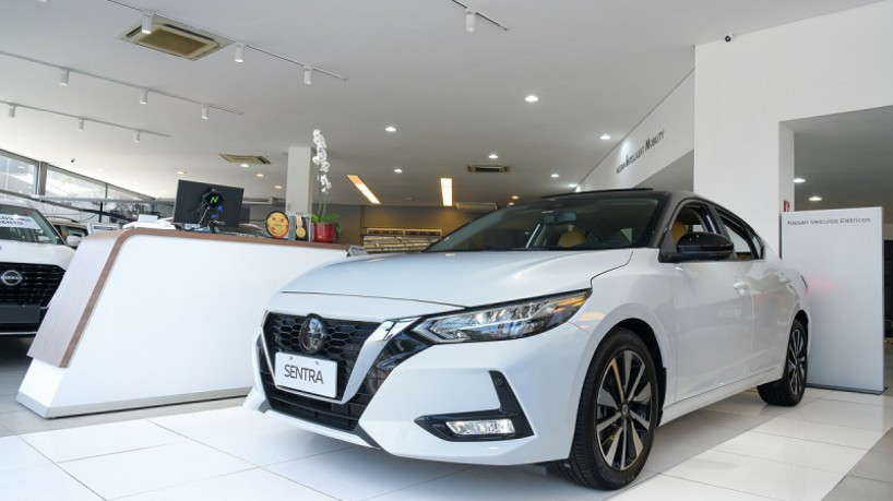 Novo Nissan Sentra Exclusive já está nas revendas em todo o Brasil. 