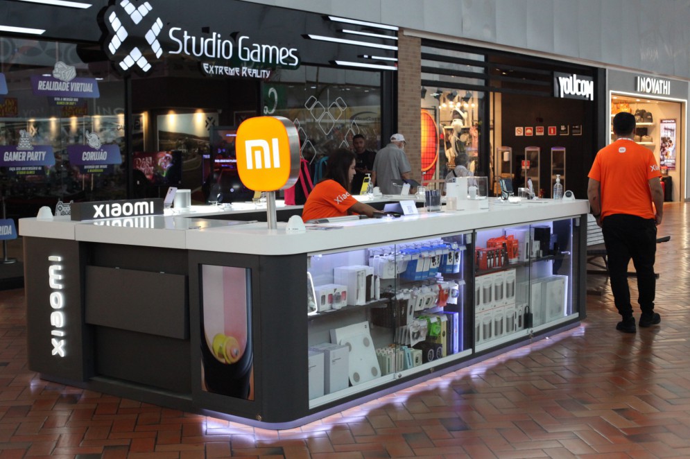 Quiosque no Shopping Iguatemi Bosque Fortaleza Quiosque no Shopping Iguatemi Bosque Fortaleza