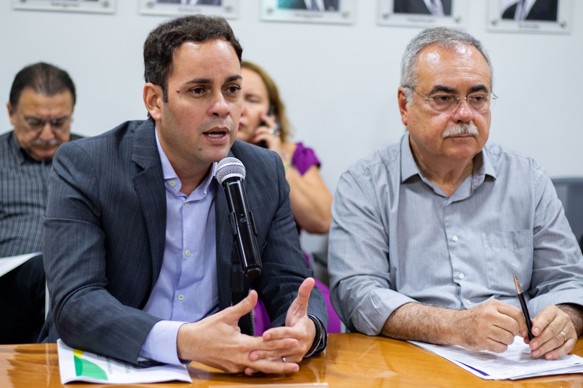 ￼FABRÍZIO GOMES participou de encontro na CDL Fortaleza (Foto: Samuel Setubal)