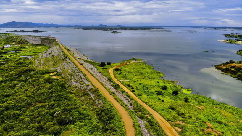 Imagem de apoio ilustrativo: açude Castanhão é o maior reservatório de águas do país 