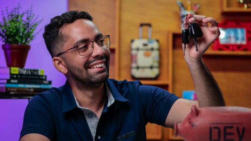 FORTALEZA-CE, BRASIL, 14-04-2023: Samuel Pimentel, Gravação do Dei Valor. (Foto: Aurélio Alves/O Povo)