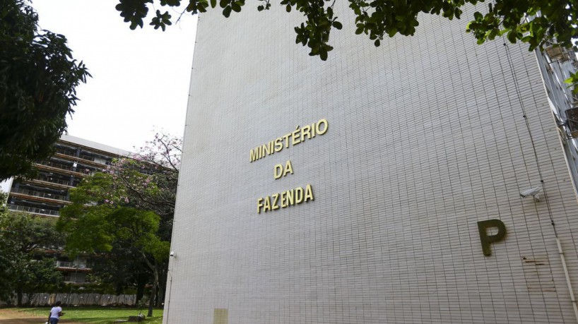 Brasília (DF), 10/04/2023 - Fachada do ministério da Fazenda.