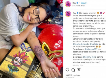 Flay declarou carinho pela personagem nas redes sociais 