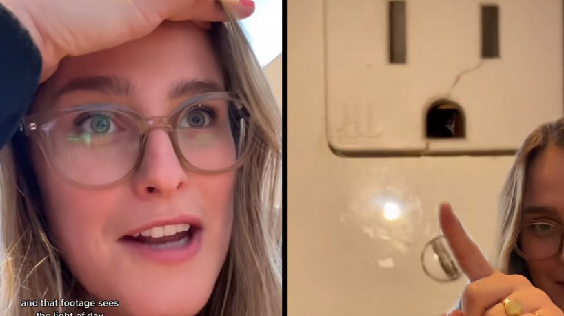 Grupo de 15 amigos se hospedaram em imóvel e tomaram um susto ao encontrar câmera escondida no banheiro
