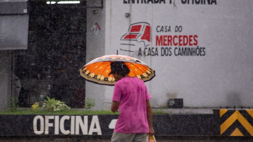 Chuva em Fortaleza atingiu 64 mm no primeiro dia de 2024