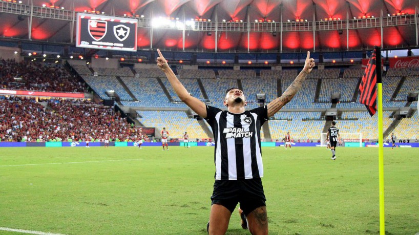 Tiquinho. Flamengo x Botafogo pelo Campeonato Brasileiro no Estadio Maracana. 30 de Abril de 2023, Rio de Janeiro, RJ, Brasil. Foto: Vitor Silva/Botafogo. 
Imagem protegida pela Lei do Direito Autoral Nº 9.610, DE 19 DE FEVEREIRO DE 1998. Sendo proibido qualquer uso comercial, remunerado e manipulacao/alteracao da obra.
