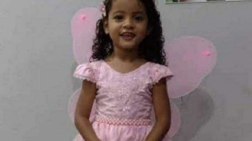 Menina de 5 anos foi morta na Barra do Ceará, no dia 6 de maio. Thauany de Assis Paiva estava em uma festa de aniversário infantil