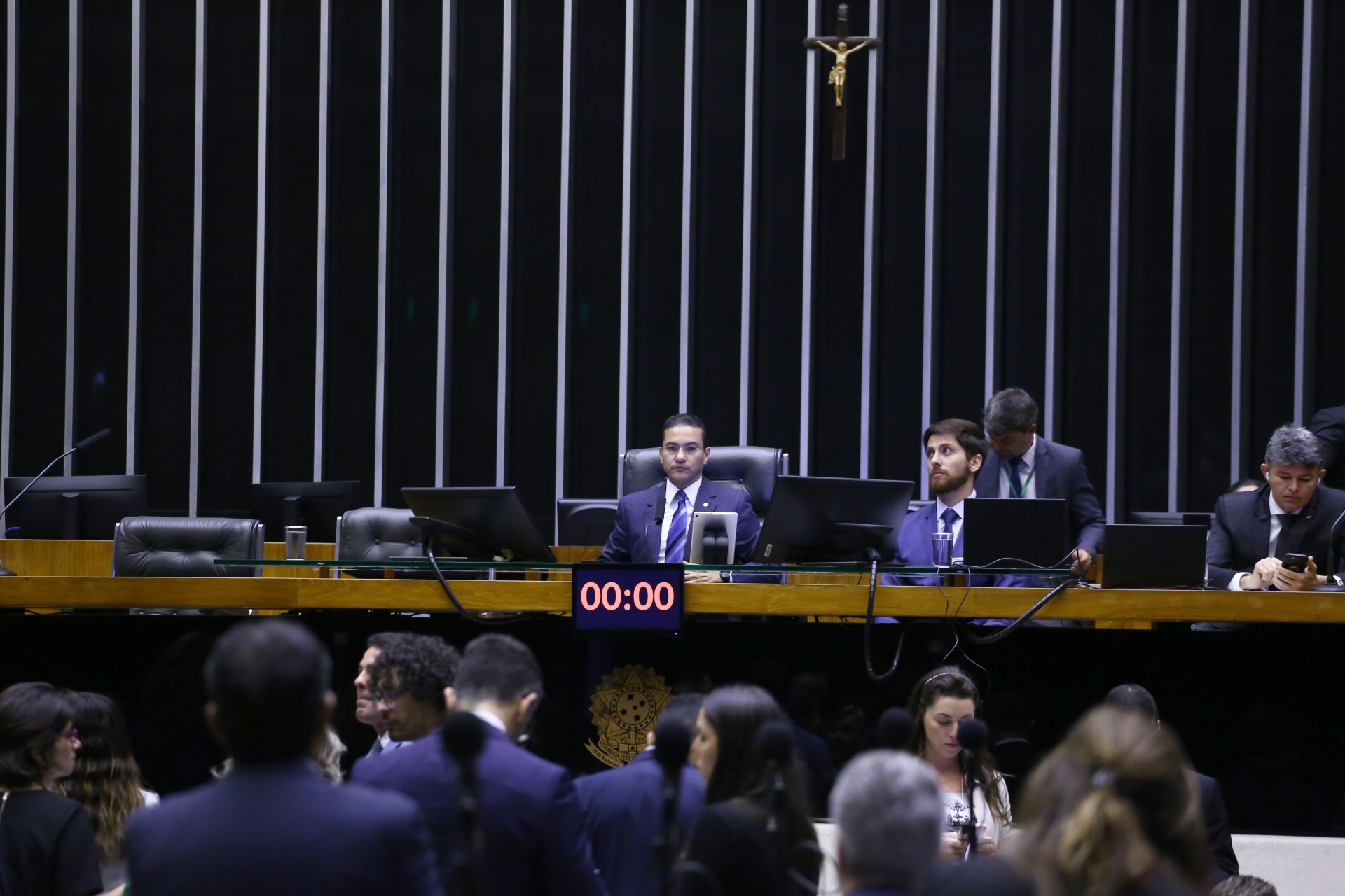￼Câmara dos Deputados em votação que derrubou decretos de Lula (Foto: Vinicius Loures/Câmara dos Deputados)