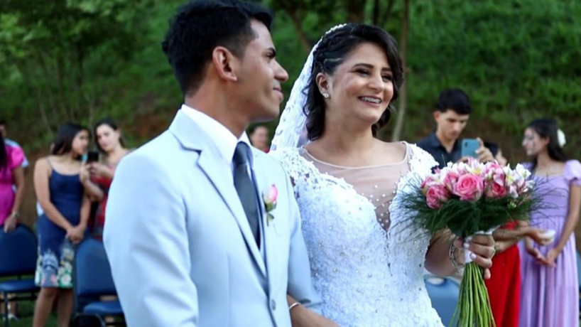 Tudo foi preparado em duas semanas, sem a noiva saber