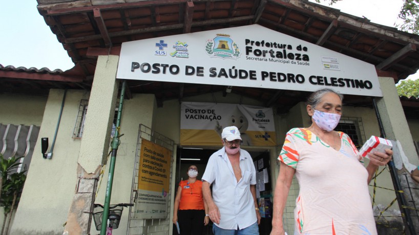 Postos de saúde em Fortaleza foram interditados pelo Conselho de Enfermagem. Na foto, imagem do posto de saúde Pedro Celestino Romero, na Maraponga