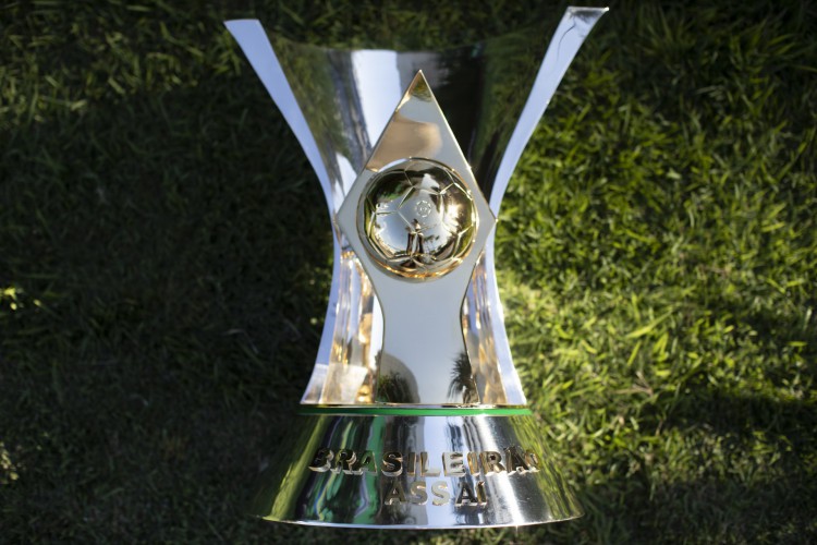 Taça do Brasileirão na sede da CBF 