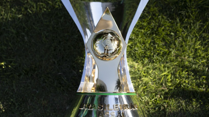 Taça do Brasileirão na sede da CBF