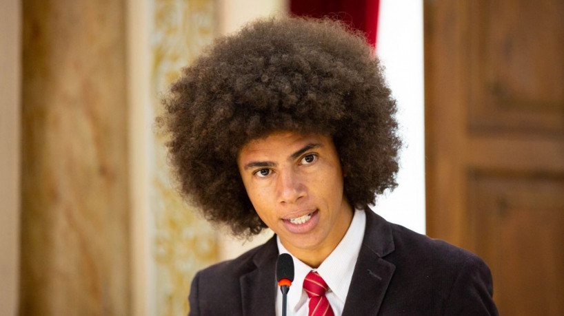 Curitiba (PR) - Deputado restadual Renato Freitas (PT). Foto: Rodrigo Fonseca/CMC