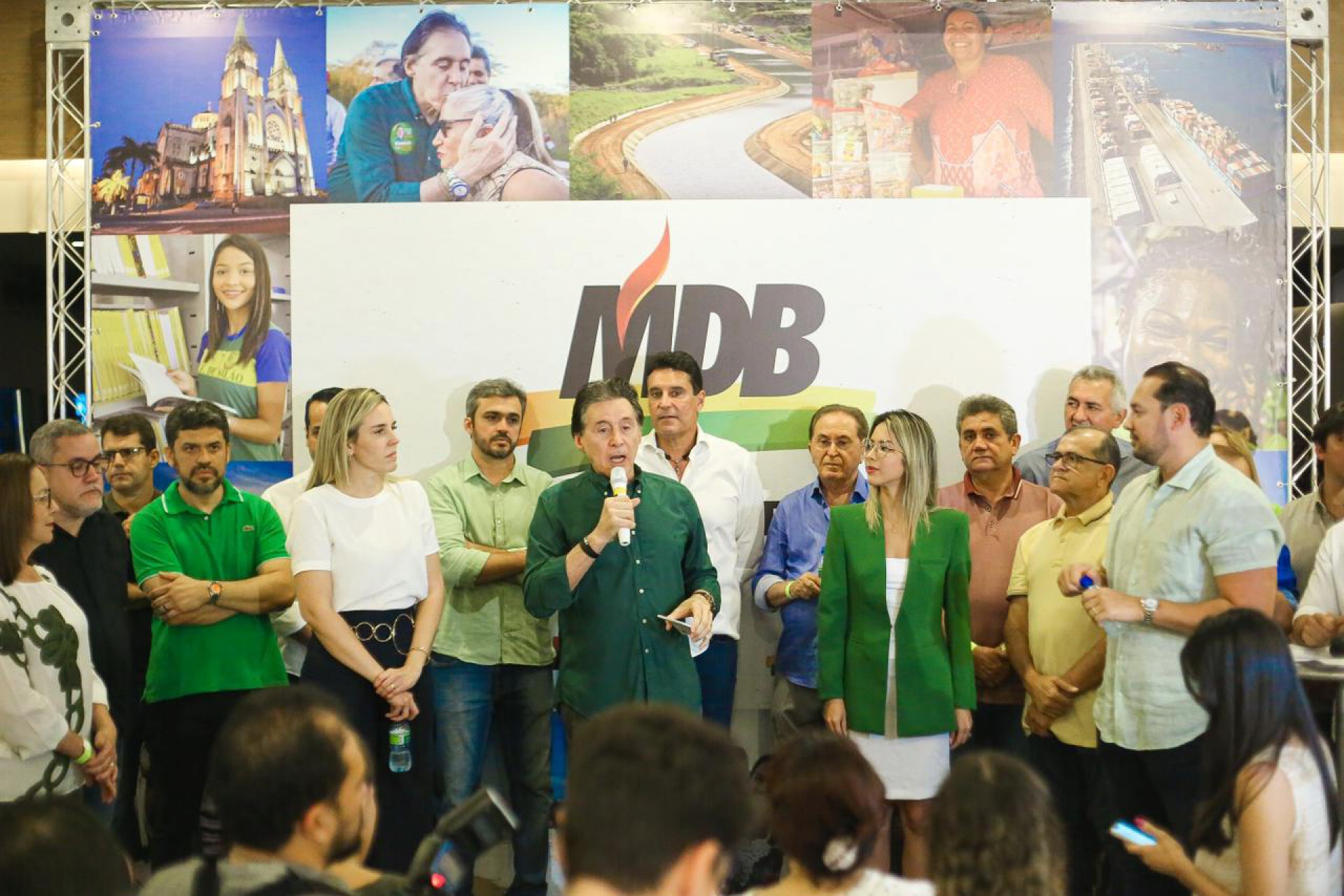 Integrantes do MDB Ceará (Foto: Divulgação/MDB Ceará)