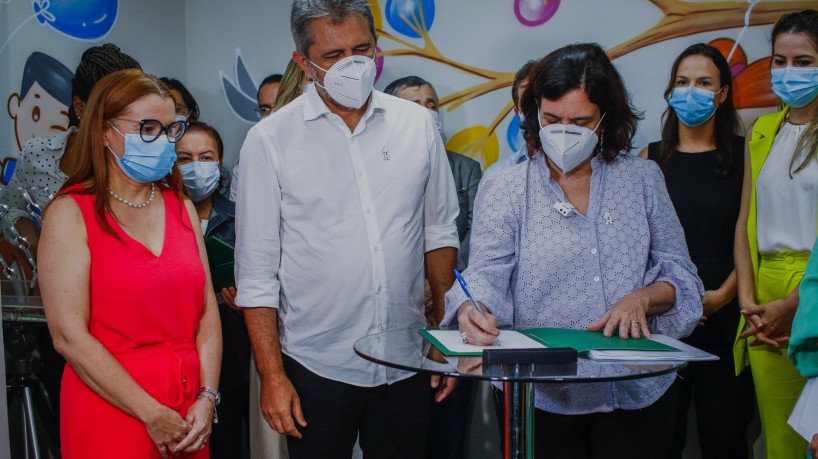Visita da Ministra da Saúde, Nísia Trindade, à Fortaleza para a inauguração da emergência do Hospital Infantil Albert Sabin