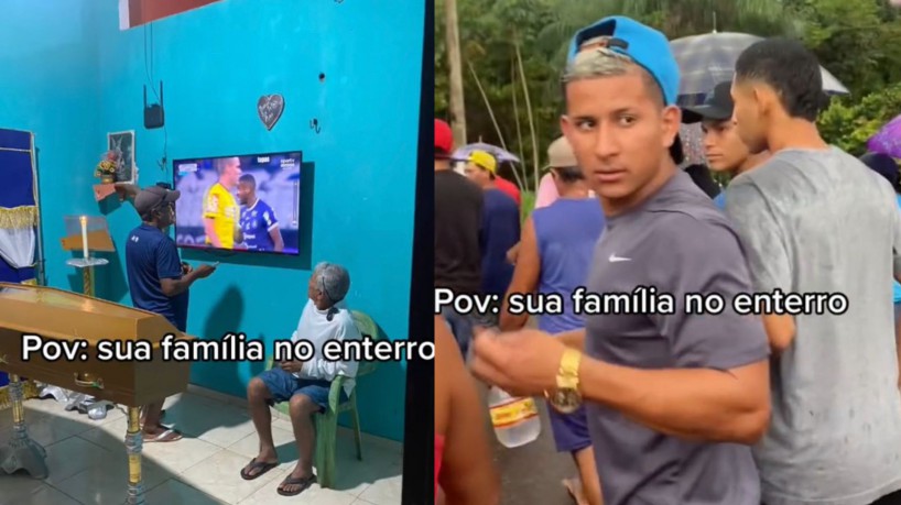 Tradição de beber durante cortejo tem repercutido nas redes sociais e registro do momento já rendeu mais de 4 milhões de visualizações