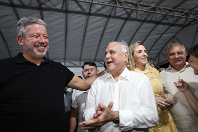 Anivers&aacute;rio do prefeito de Maracana&uacute;, Roberto Pessoa, com a presen&ccedil;a do presidente da C&acirc;mara dos deputados, Arthur Lira, em maio de 2023