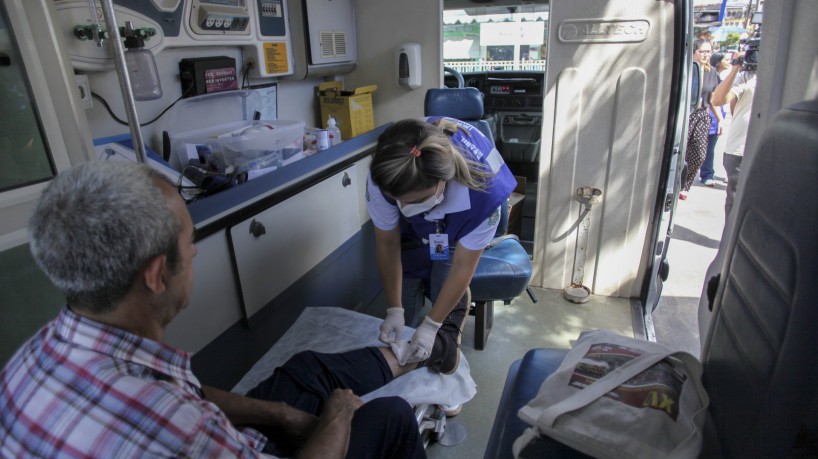 ￼SEIS EQUIPES farão os atendimentos nos veículos