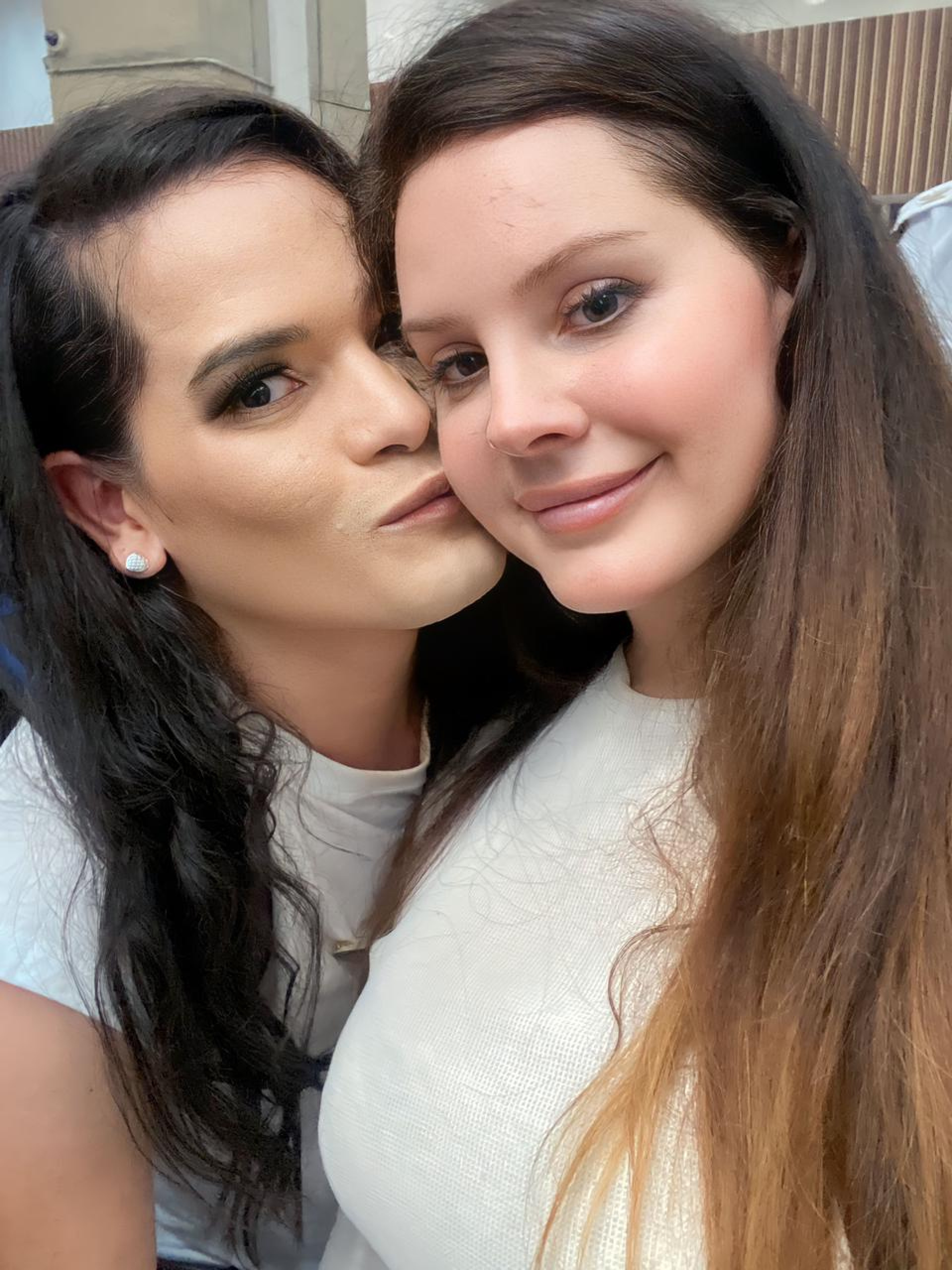 Cearense Facó Fenty tirou foto com a cantora americana Lana Del Rey