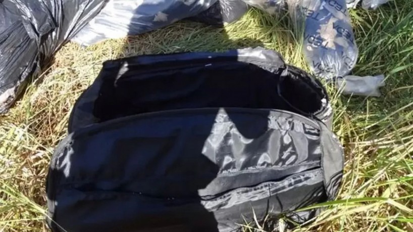 Parte do corpo da vítima foi posto em uma mala 