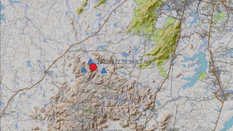 Maranguape registra tremor de terra neste sábado, 27 de maio