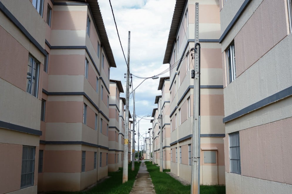 No fim do mês passado, o programa Minha Casa, Minha Vida fez a entrega de um conjunto habitacional do bairro José Walter, em Fortaleza(Foto: AURÉLIO ALVES)