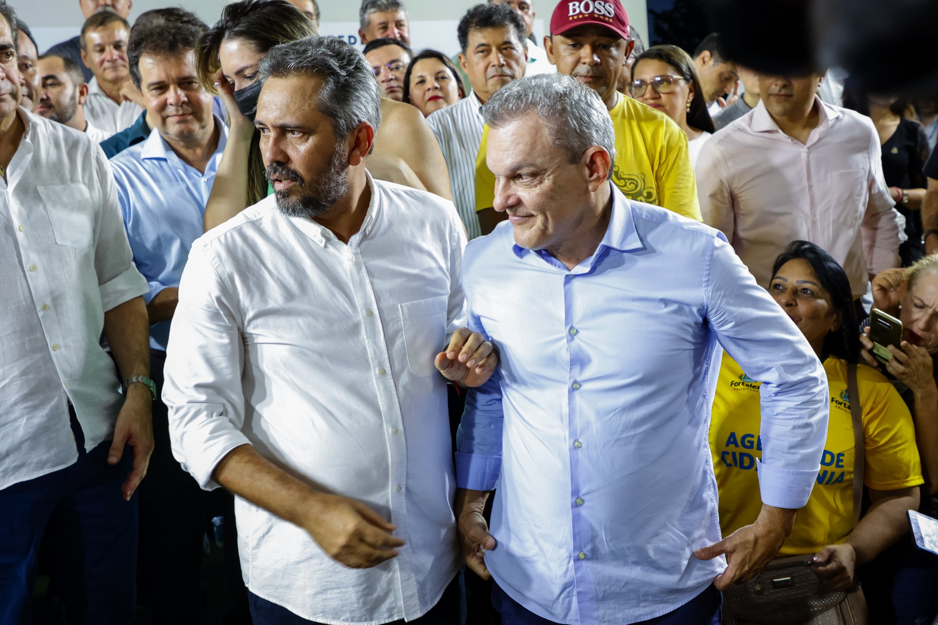 ￼GOVERNADOR Elmano e prefeito Sarto travam conflito (Foto: AURÉLIO ALVES)