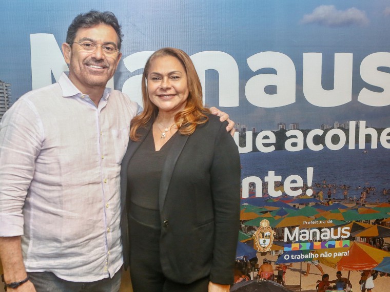 Secret&aacute;rio Alexandre Pereira e vice-presidente da  Funda&ccedil;&atilde;o Municipal de Cultura, Turismo e Eventos (Manauscult), Oreni Braga