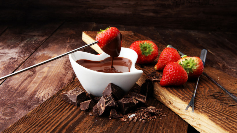 Fondue de chocolate (Imagem: Shutterstock)