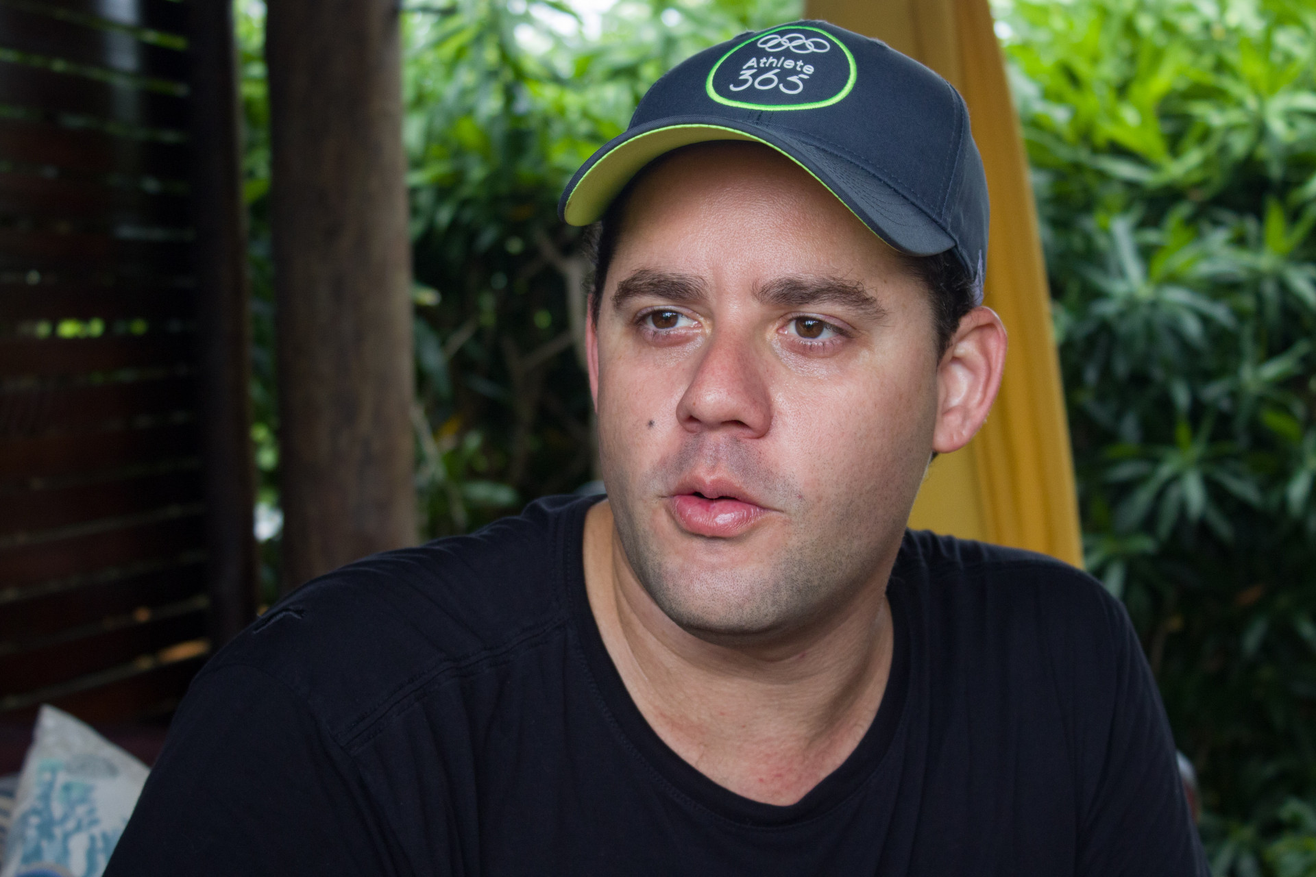 FORTALEZA, CEARÁ, BRASIL, 20-06-2023: Thiago Pereira Ex nadador em entrevista para o Páginas Azuis. (Foto: Samuel Setubal)