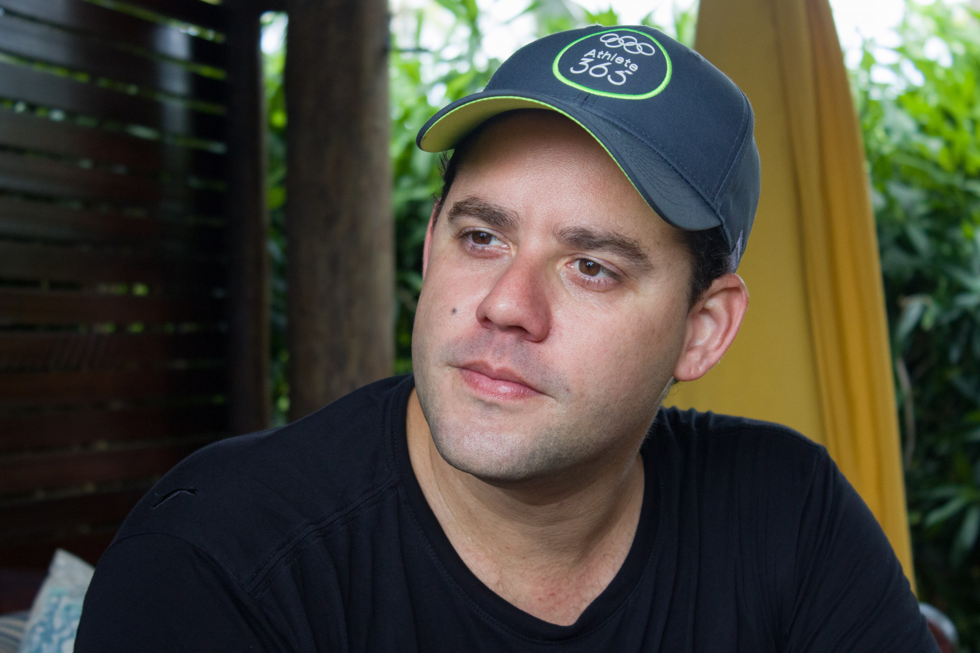 FORTALEZA, CEARÁ, BRASIL, 20-06-2023: Thiago Pereira Ex nadador em entrevista para o Páginas Azuis. (Foto: Samuel Setubal)