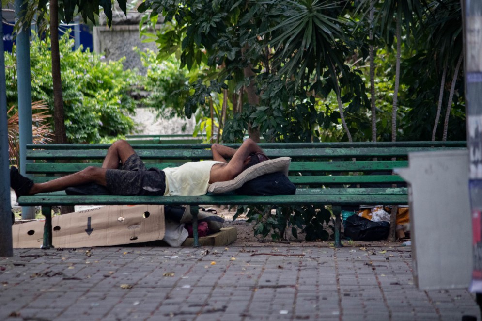 FORTALEZA, CEARÁ, BRASIL, 22-06-2023: Relatório sobre desigualdade, extrema probeza e pessoas em situação de rua. (Foto: Samuel Setubal)(Foto: Samuel Setubal / O POVO)