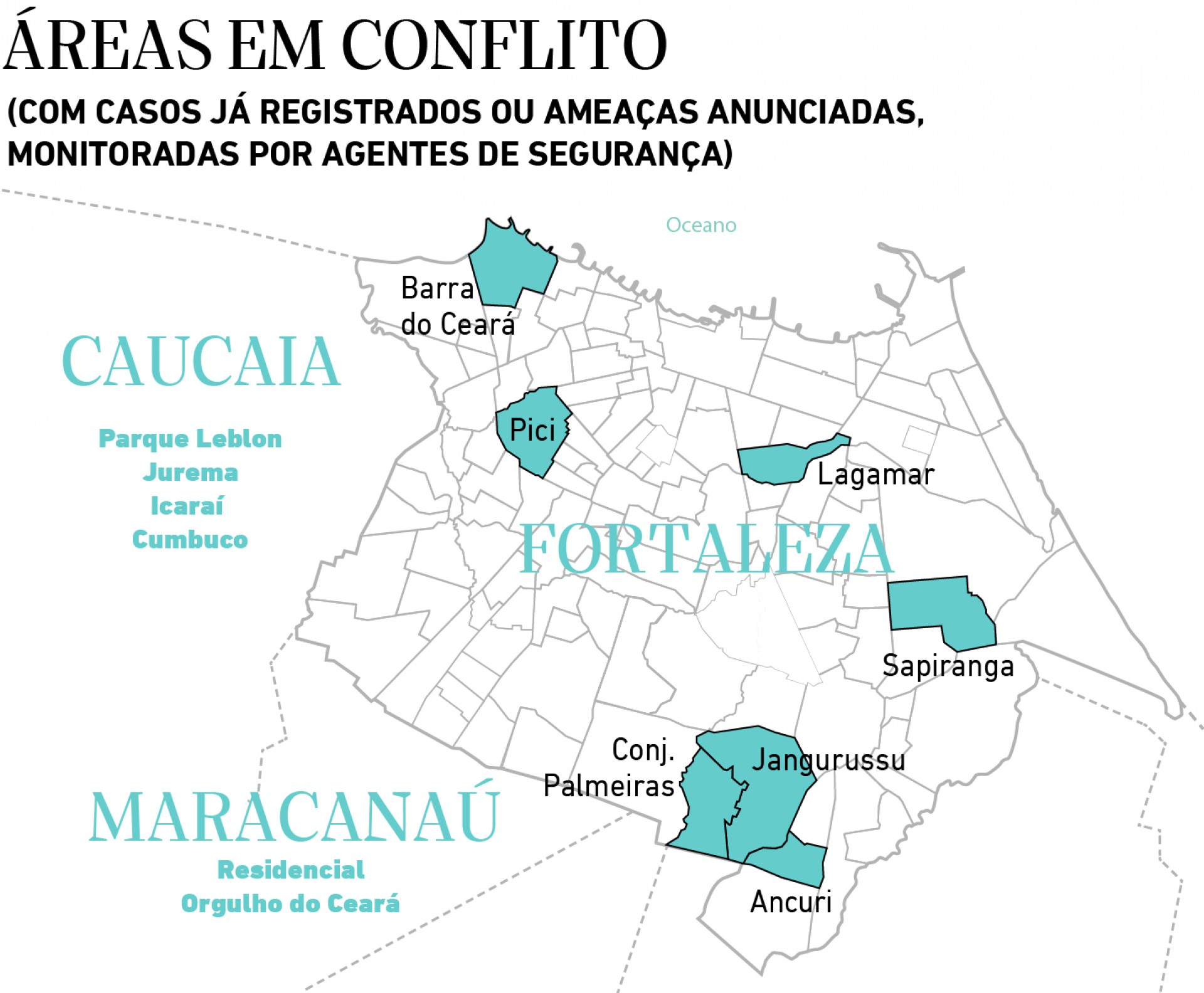 Facções disputam territórios e acirramento é monitorado por forças de segurança CIDADES OPOVO+